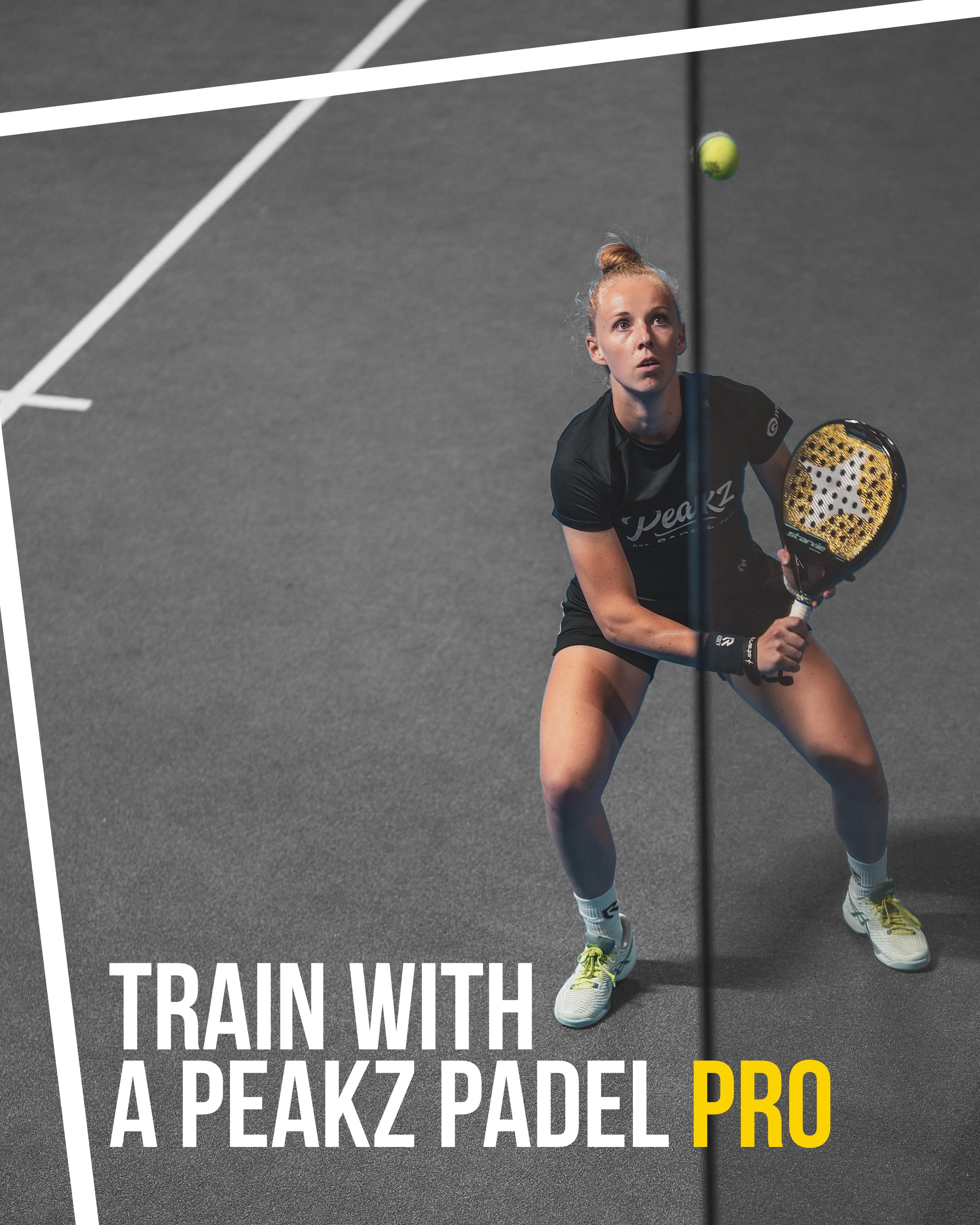 Train with a Peakz Padel Pro: Bram Meijer