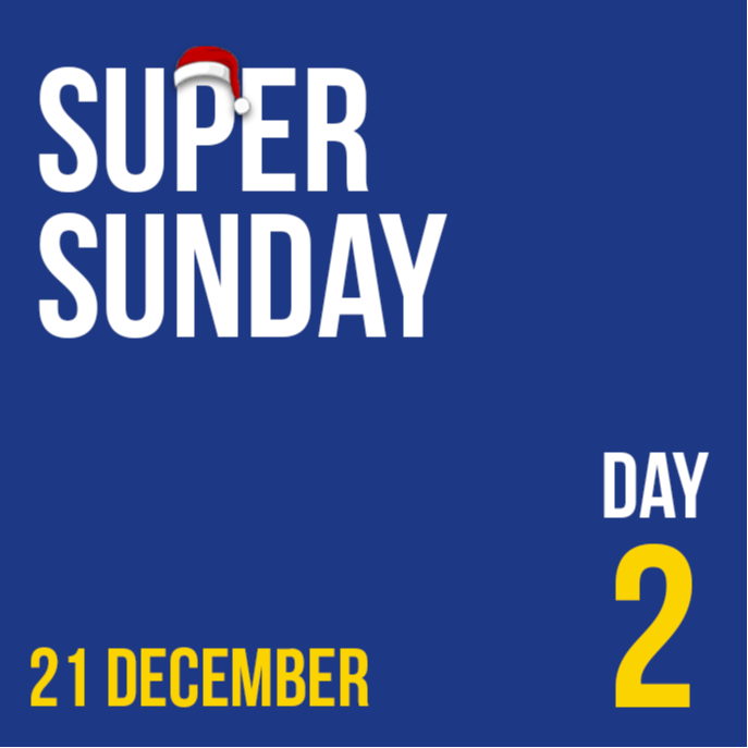 🎅 DAY 2: Super Sunday 6/7