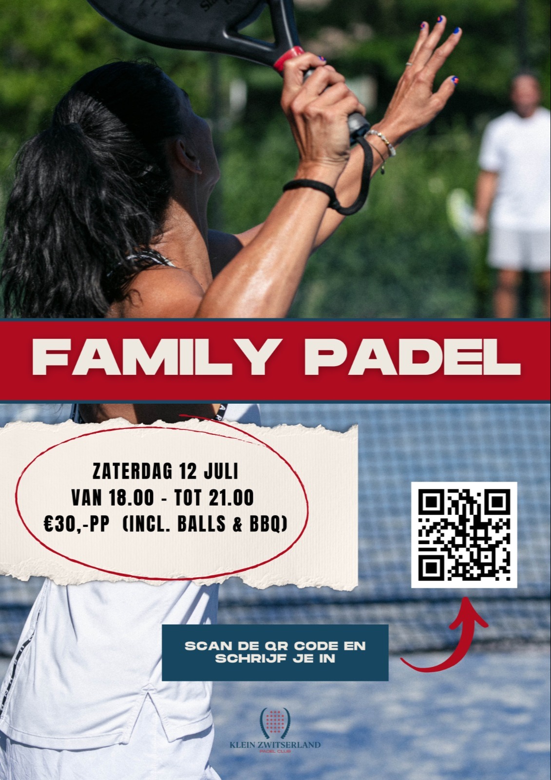 Ouder & Kind Padel Toernooi - Parents & Kids Padel Tournament