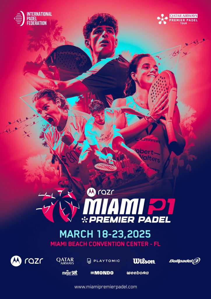 Logo MOTOROLA RAZR MIAMI PREMIER PADEL P1