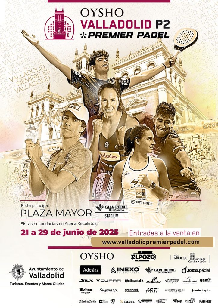 Logo OYSHO VALLADOLID PREMIER PADEL P2