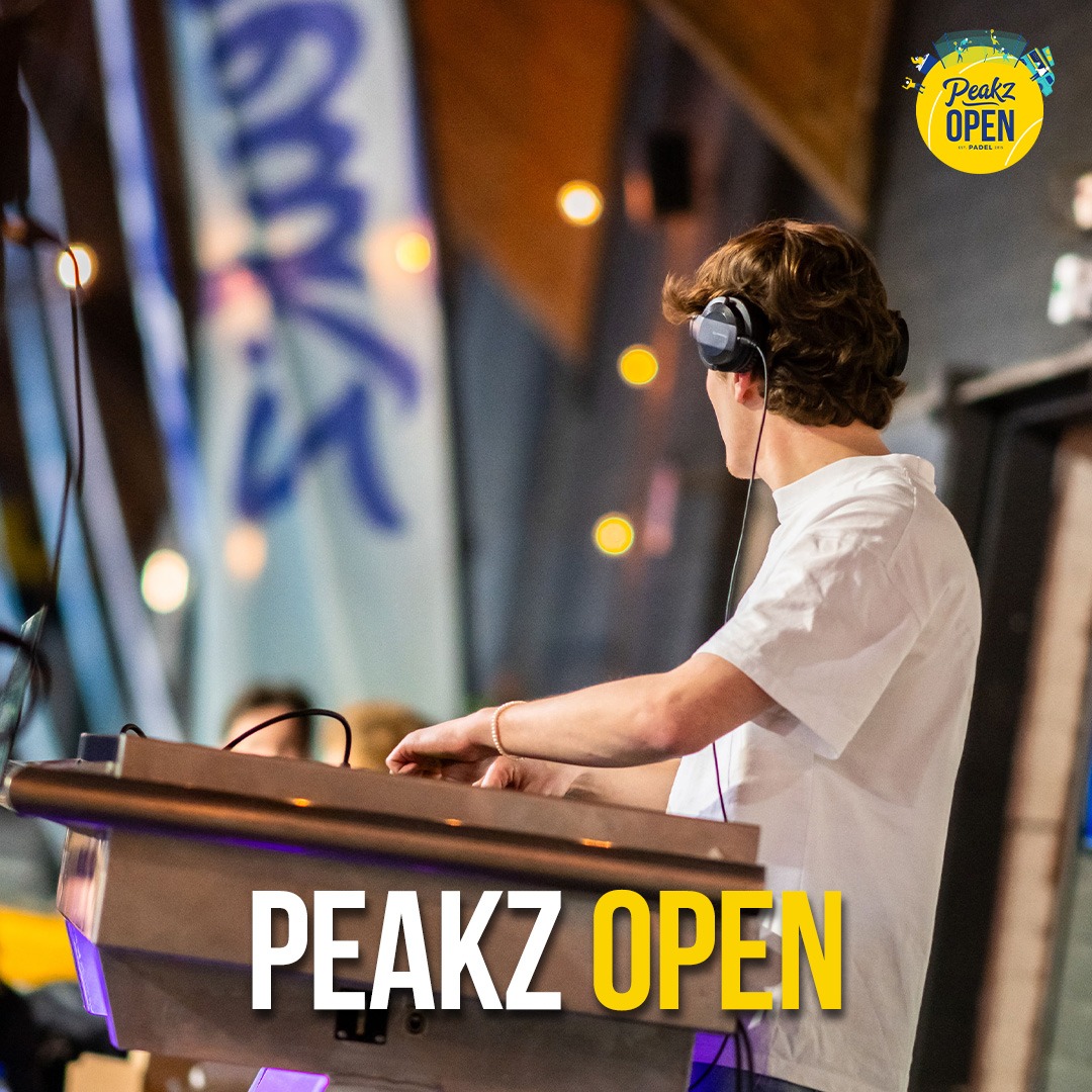 Logo 🎾Peakz Open 🎉