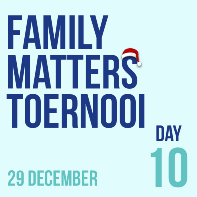 Logo 🎅 DAY 10: Family matters -OUDER/ KIND EDITIE !!- 👨‍👧👩‍👦