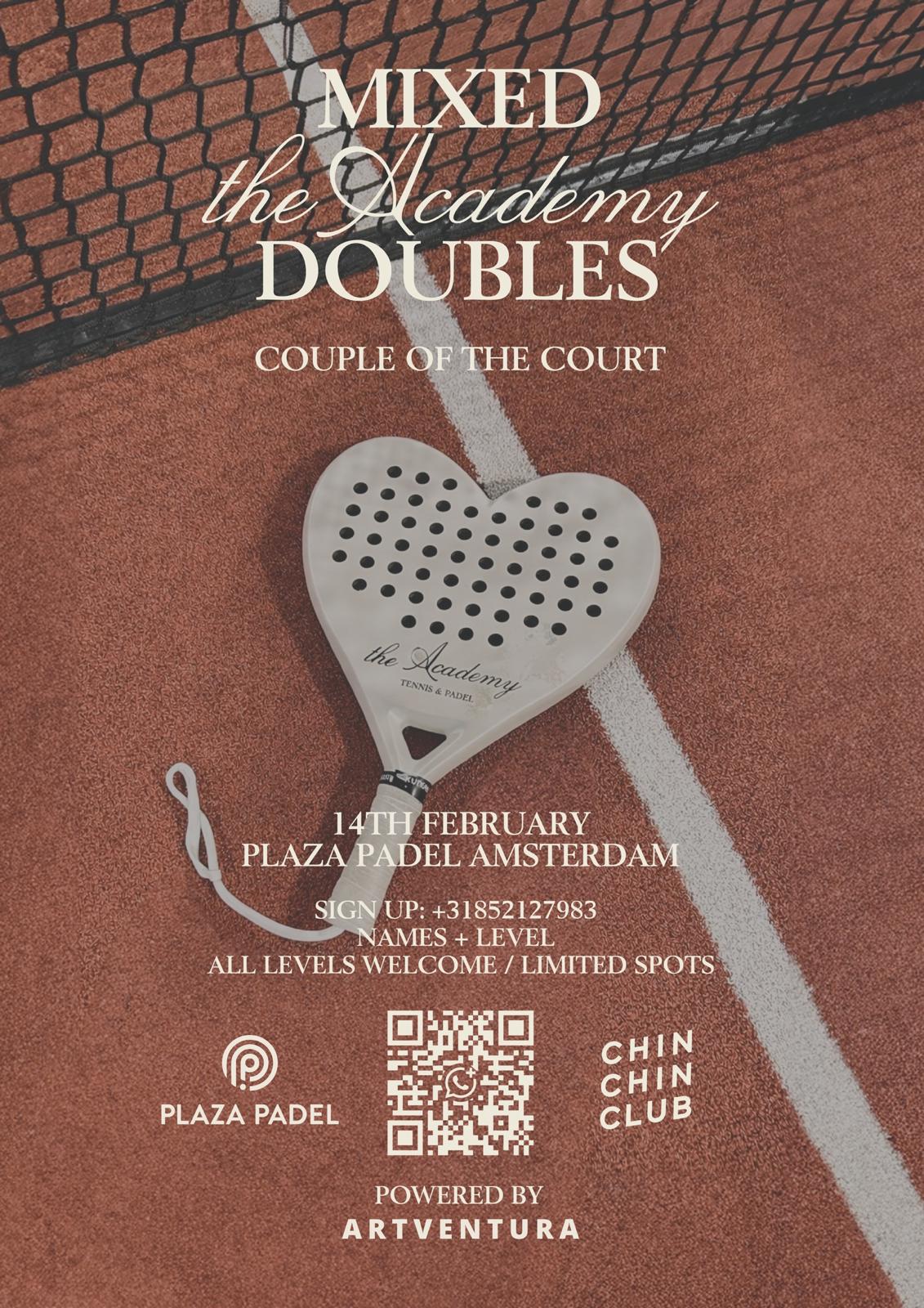 Logo Mixed Doubles Padel Tournament - Valentines edition