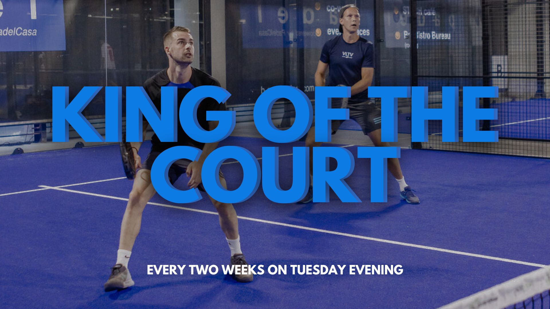 Logo King of the court - Every two weeks!