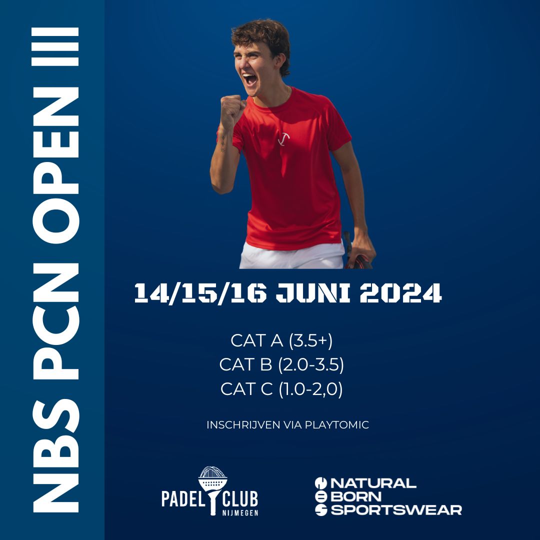 Logo CAT 3 - NBS PCN OPEN WEEKEND