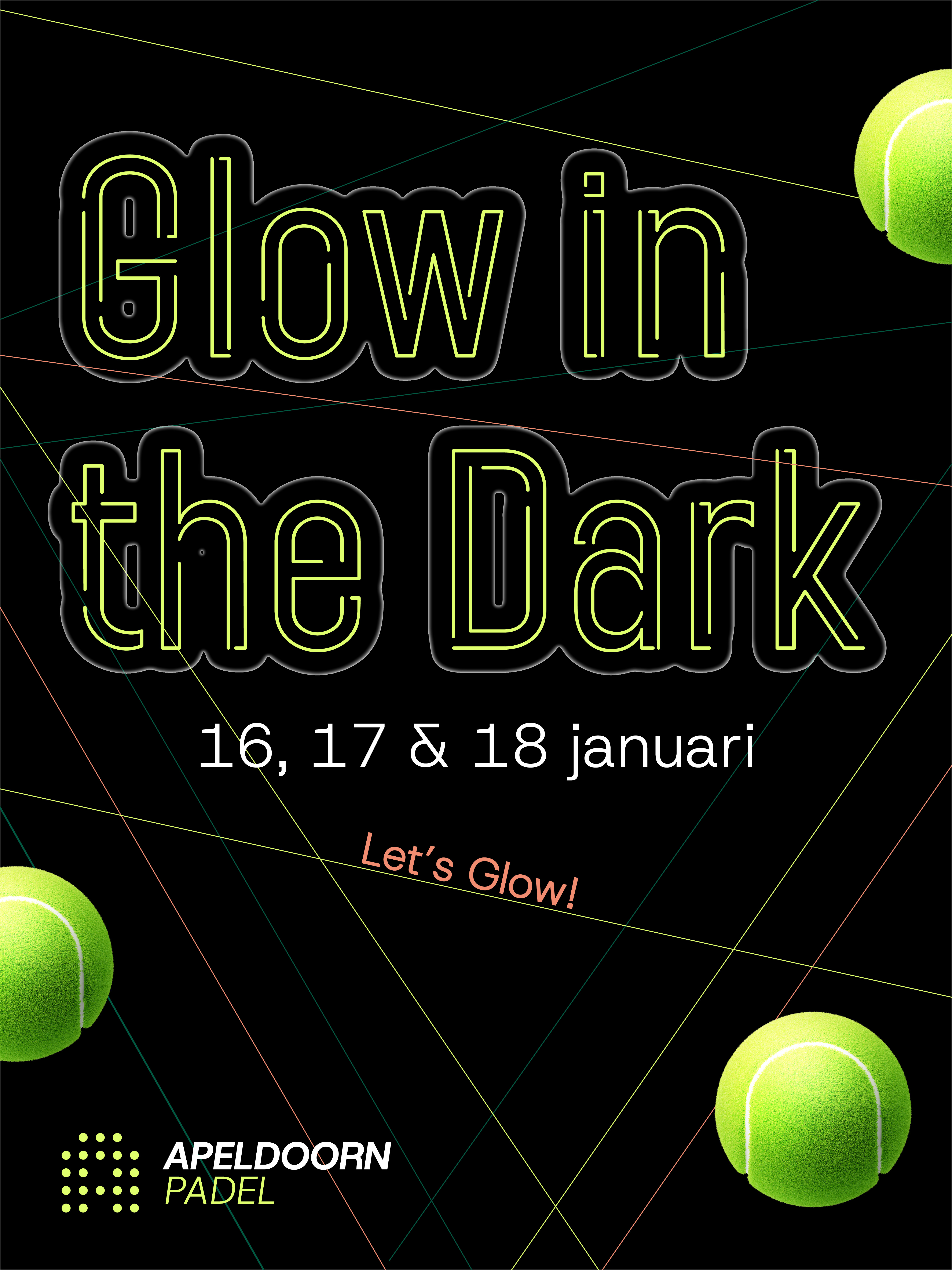 Logo Glow in the Dark baan 7 (2 pers.)