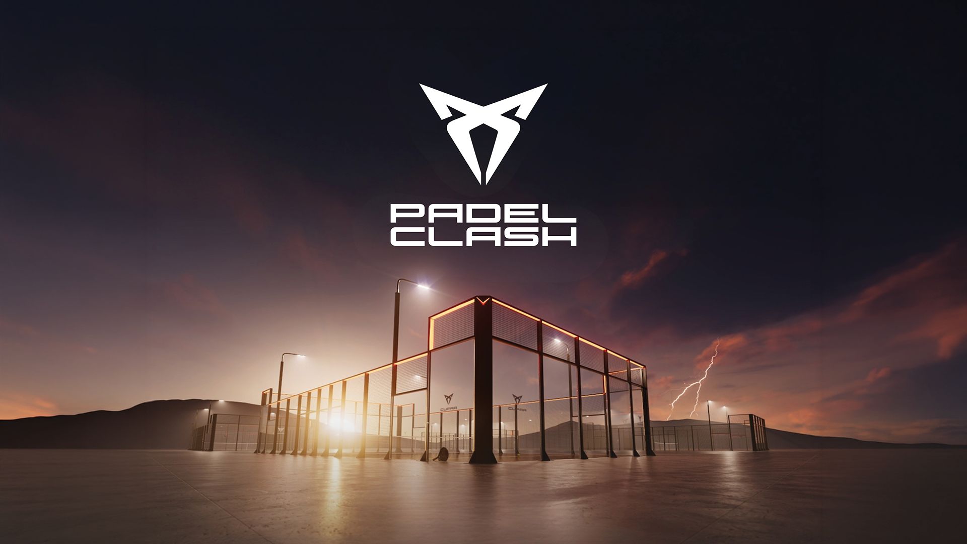 Logo CUPRA Padel Clash 2026
