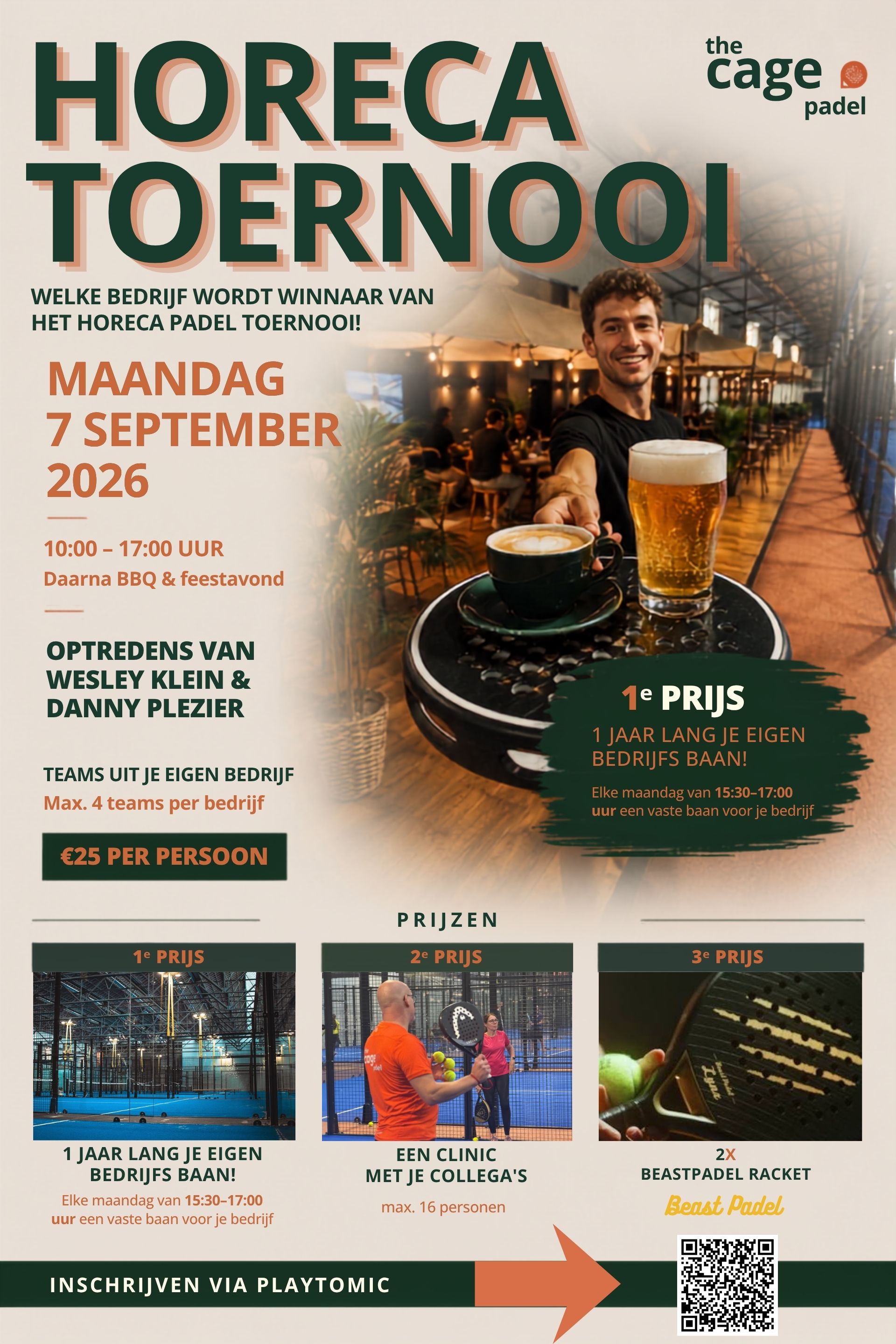 Logo Horeca Padel Toernooi
