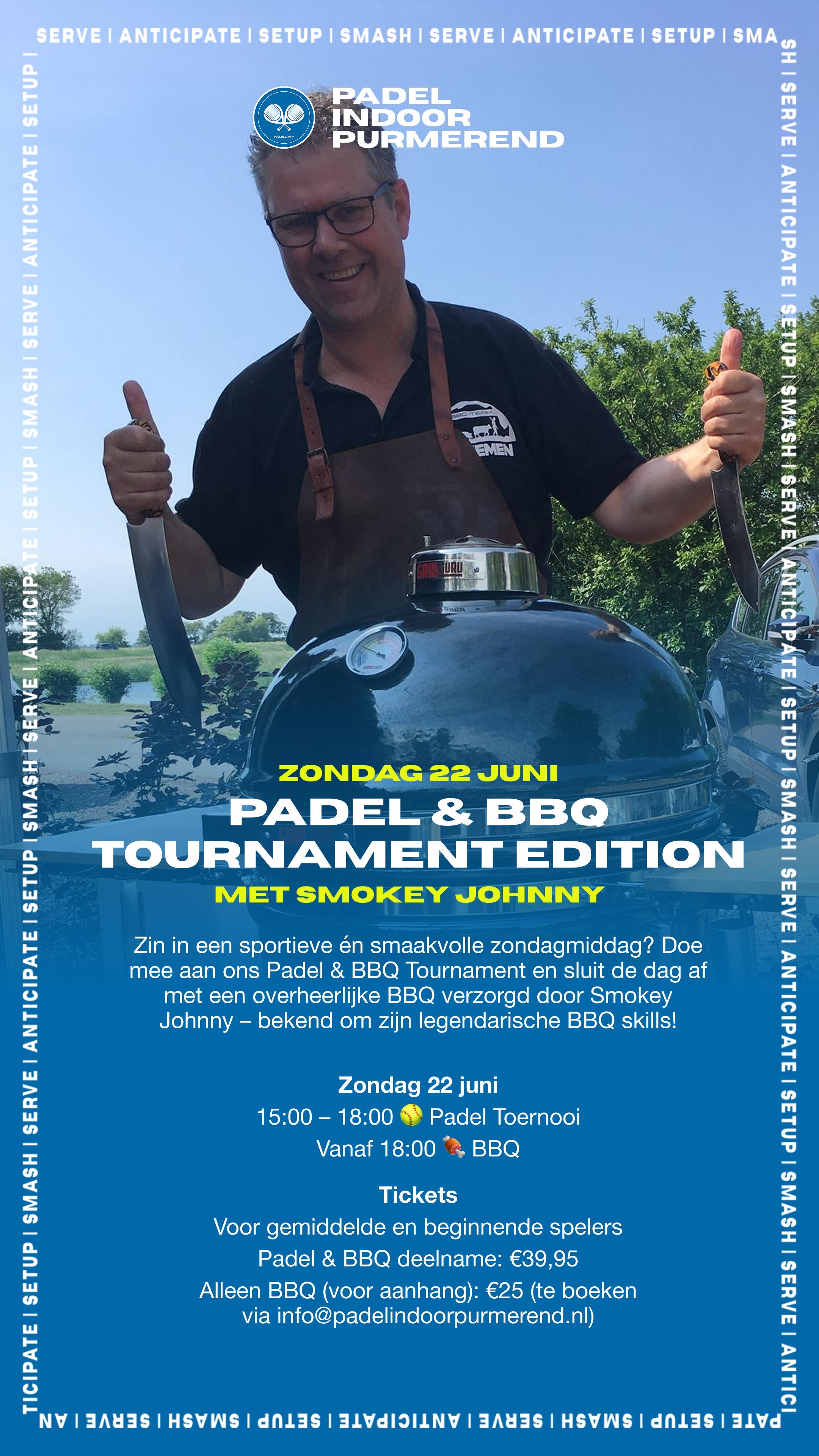 Logo Padel en BBQ Beginners
