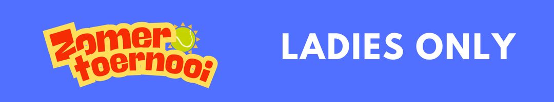 Logo Zomertoernooi - LADIES ONLY