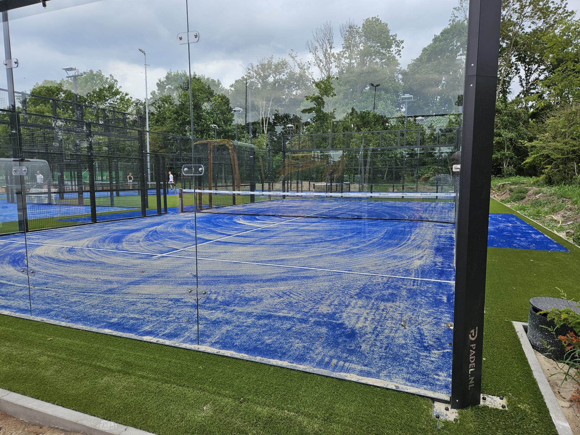 Nu 4 padelbanen!