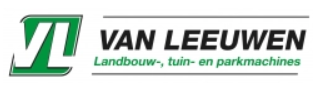 Logo Van Leeuwen Landbouw-,tuin en park machine B.V.