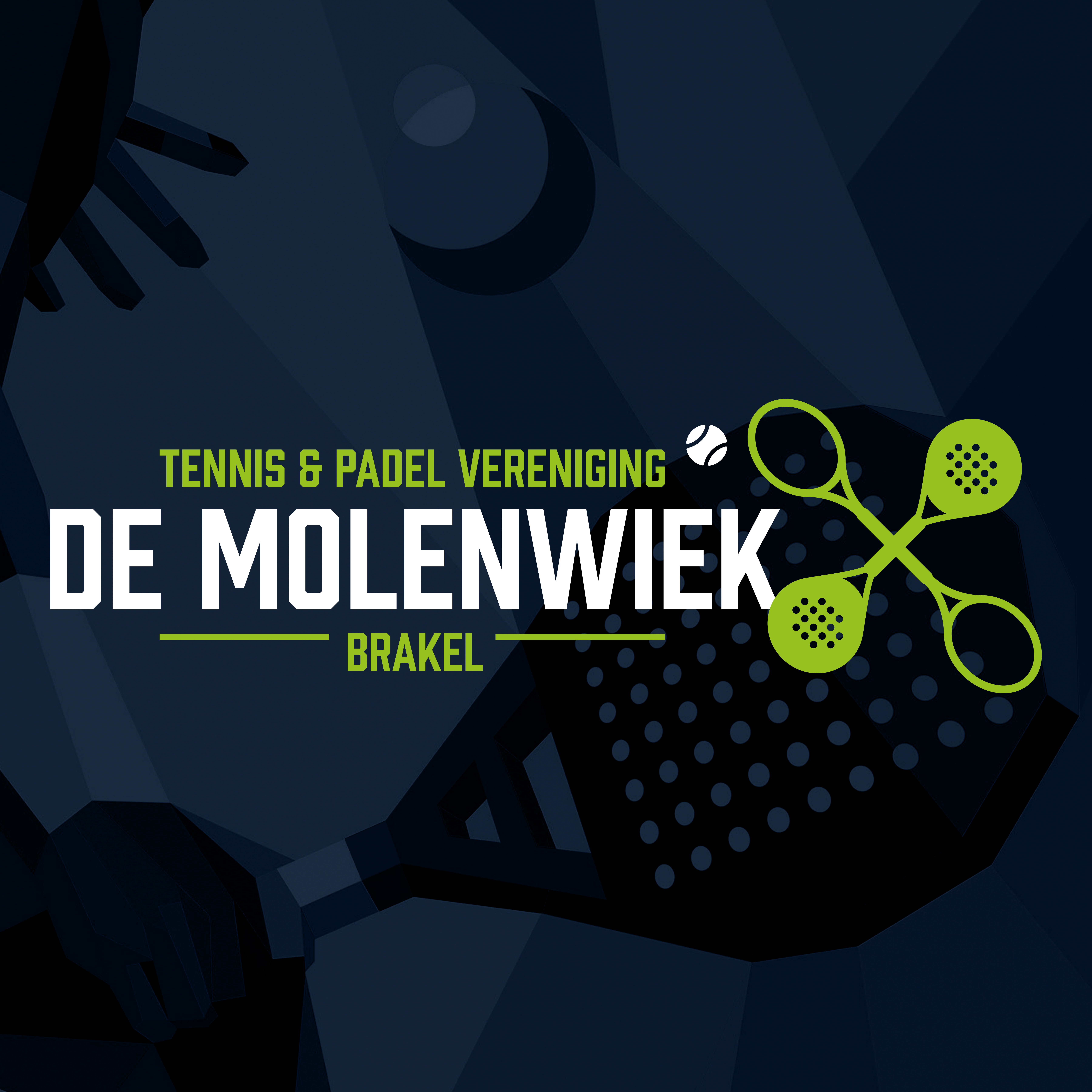 Logo Tennis- en Padelvereniging De Molenwiek