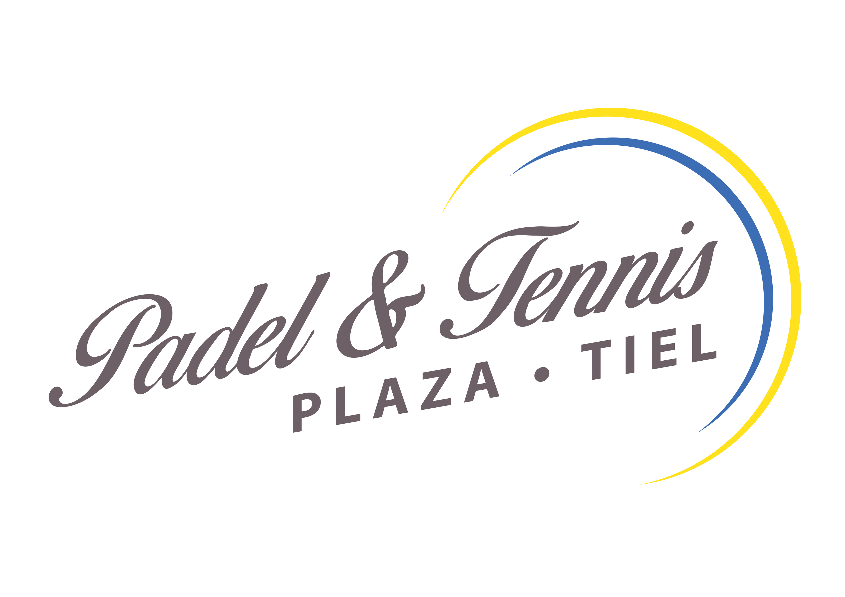 Logo Padel & Tennis Plaza Tiel