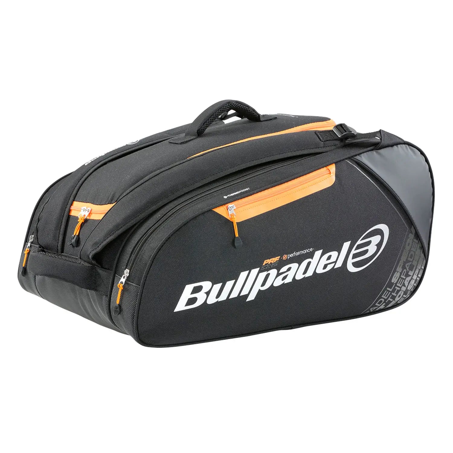 Bullpadel BPP-24014 Performance Racketbag Zwart/Oranje