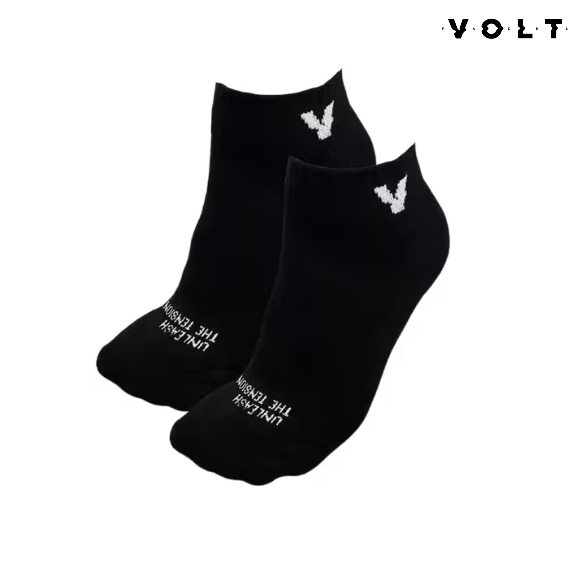 Volt Short Socks Black | Padel Clothing