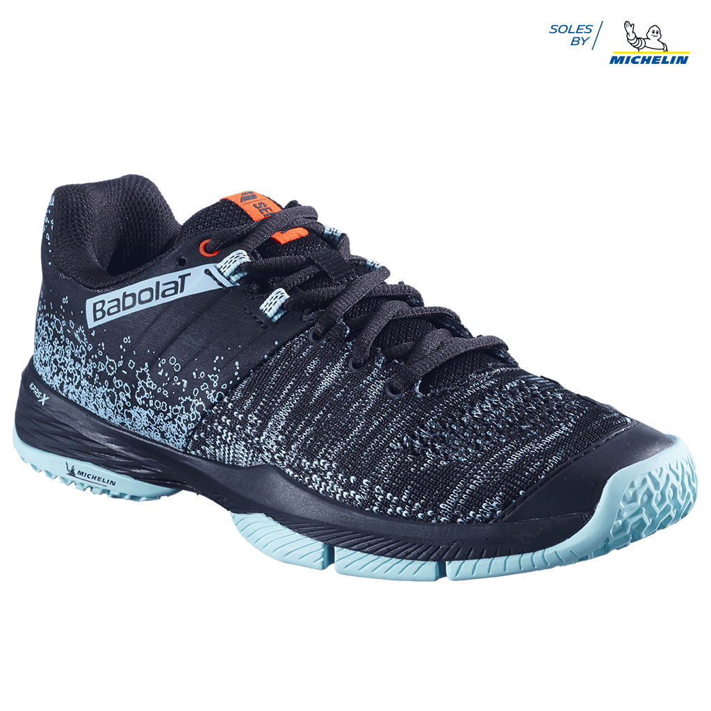Babolat Sensa Padelschoen dames Zwart/blauw