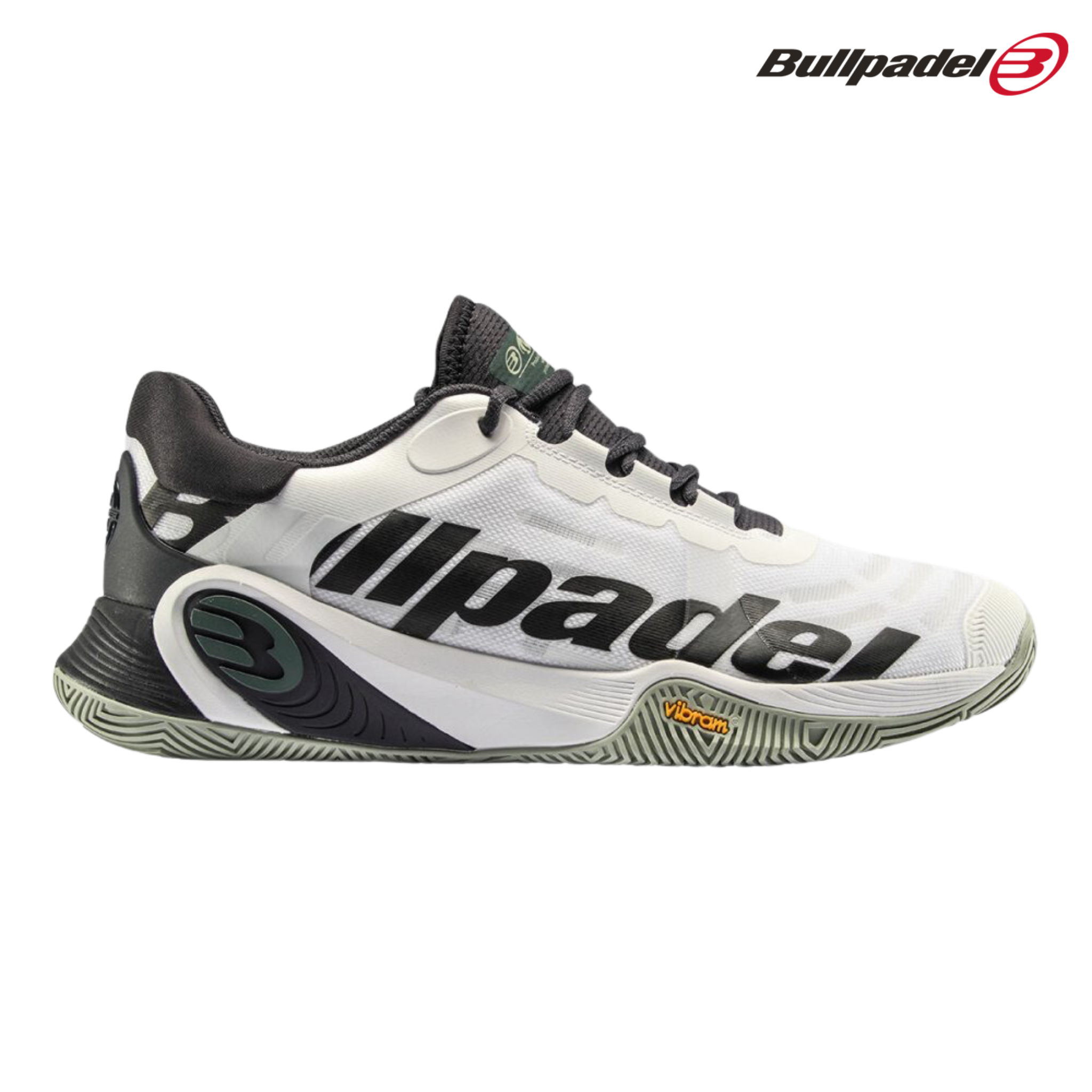 Bullpadel Vertex Vibram 24V White | Padel Shoes