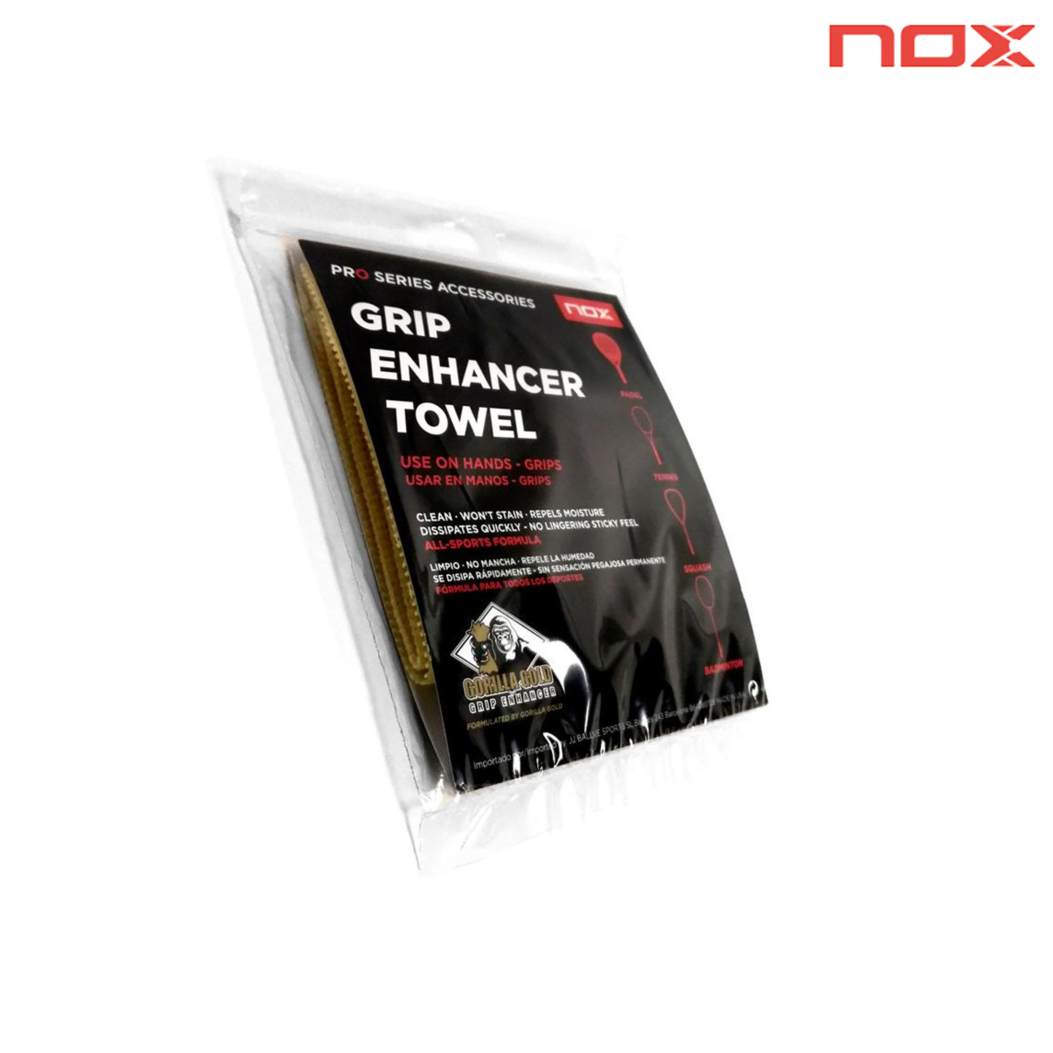 Nox grip enhancer towel