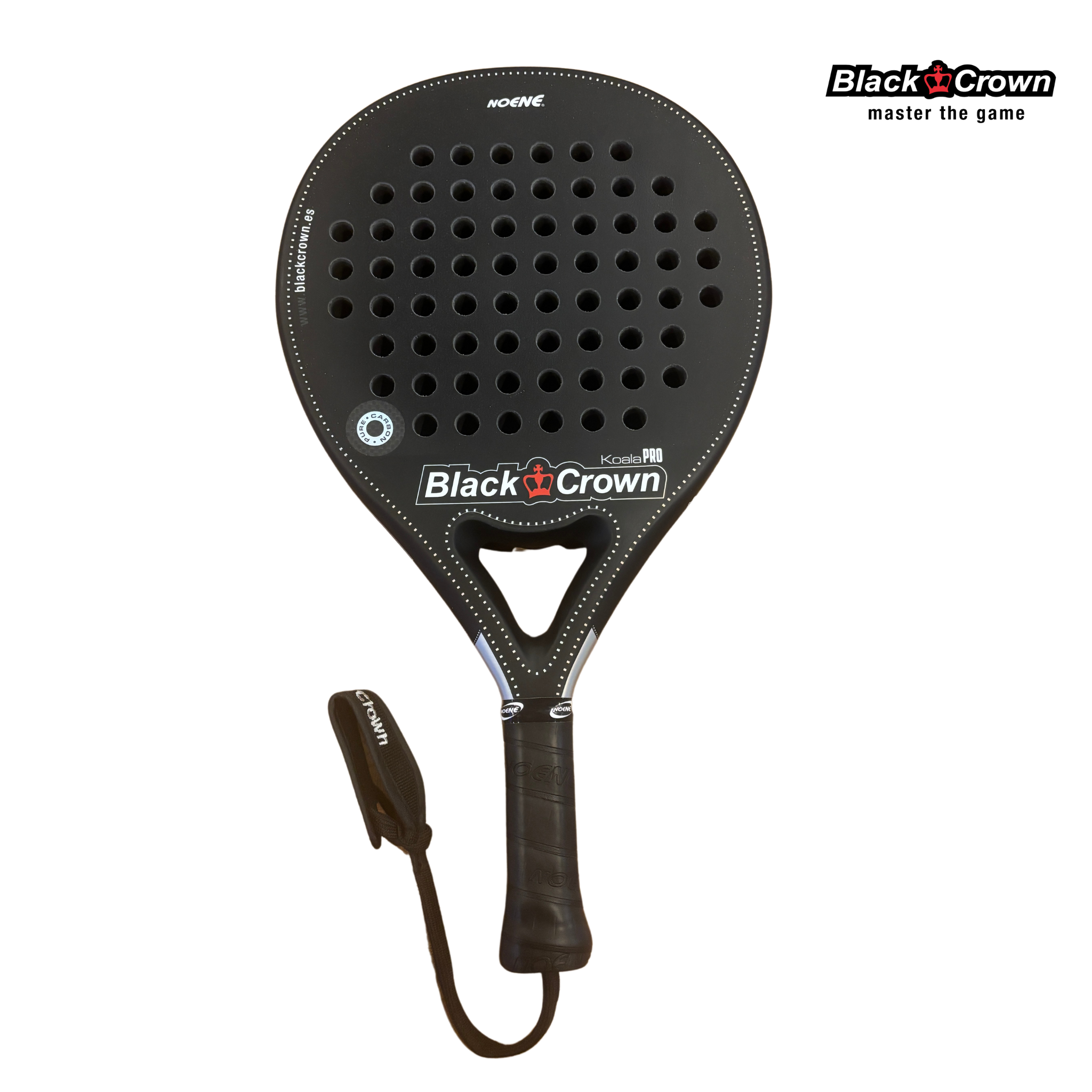 Black Crown Koala SOFT Black Rough Edition | Padel Racket