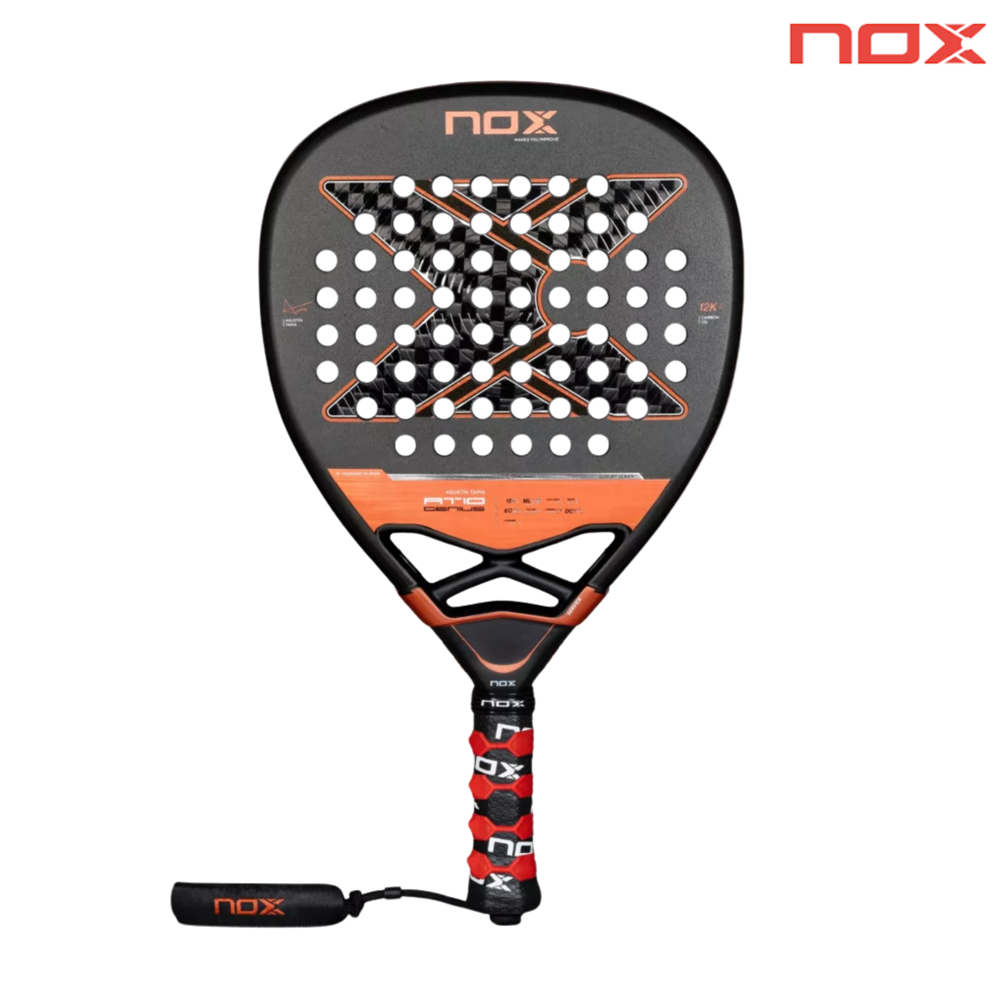 Nox AT10 Genius Attack 12K 2025 | Padel Racket