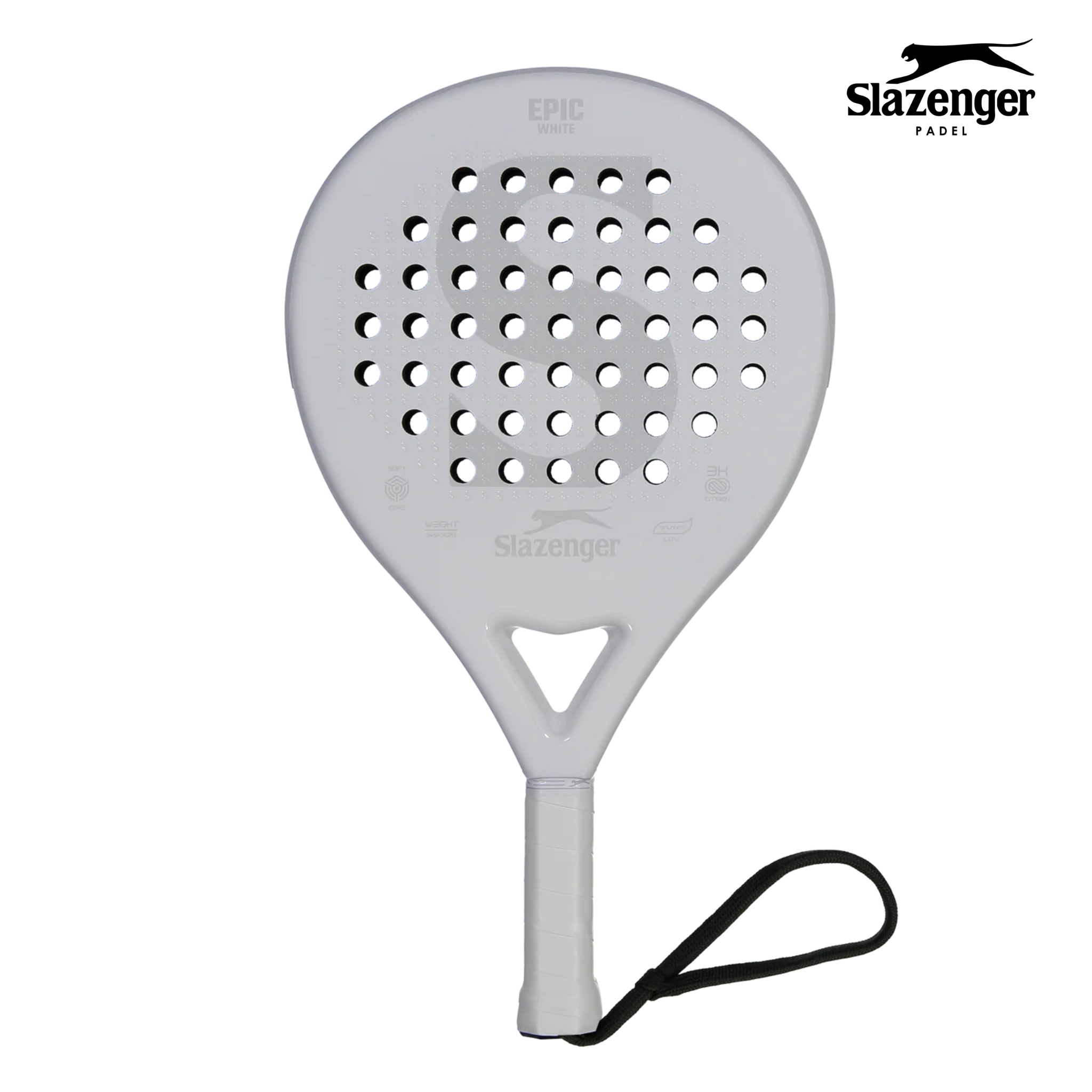 Slazenger Panther Epic White | Padel Racket