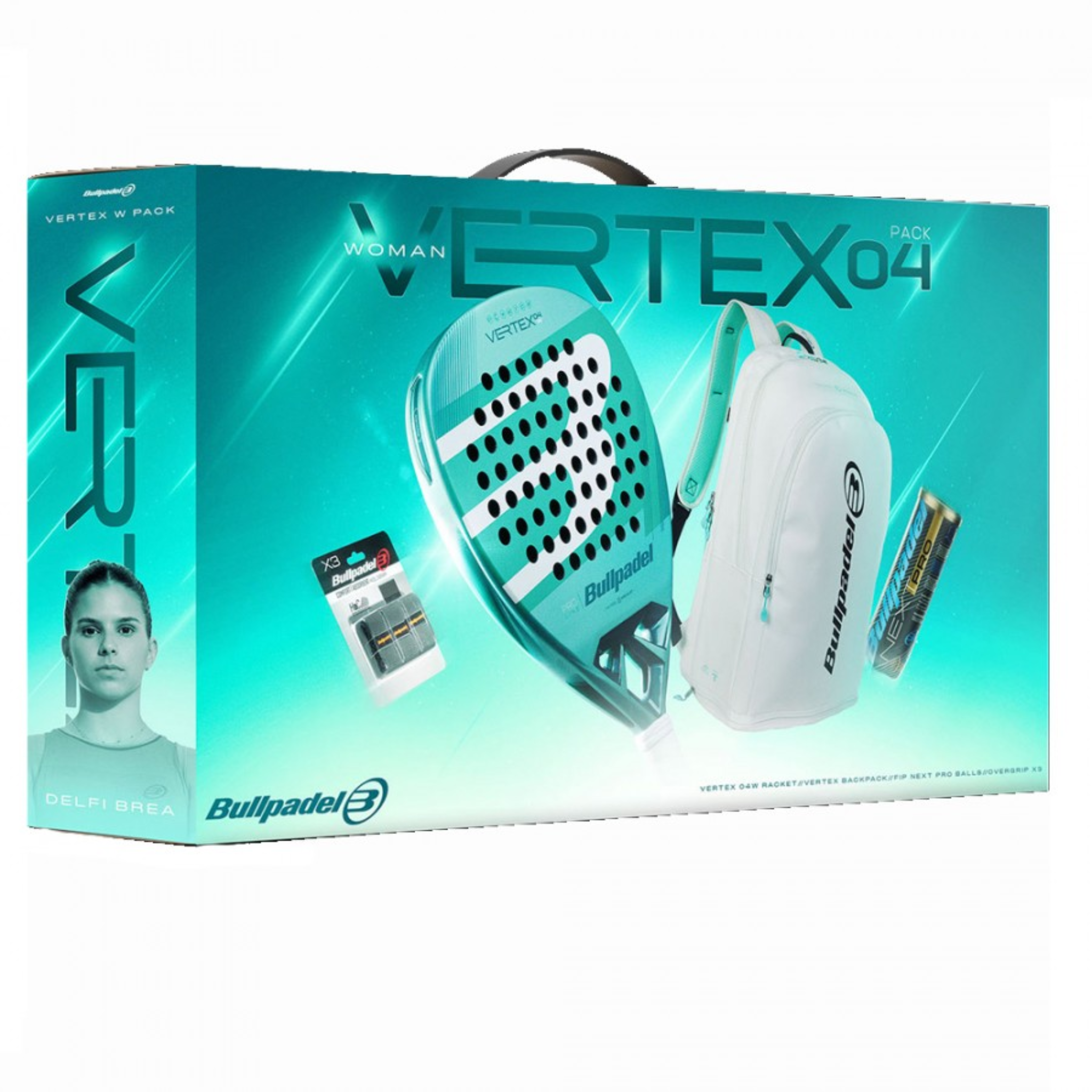 Bullpadel Vertex 04 Woman Pack 2026