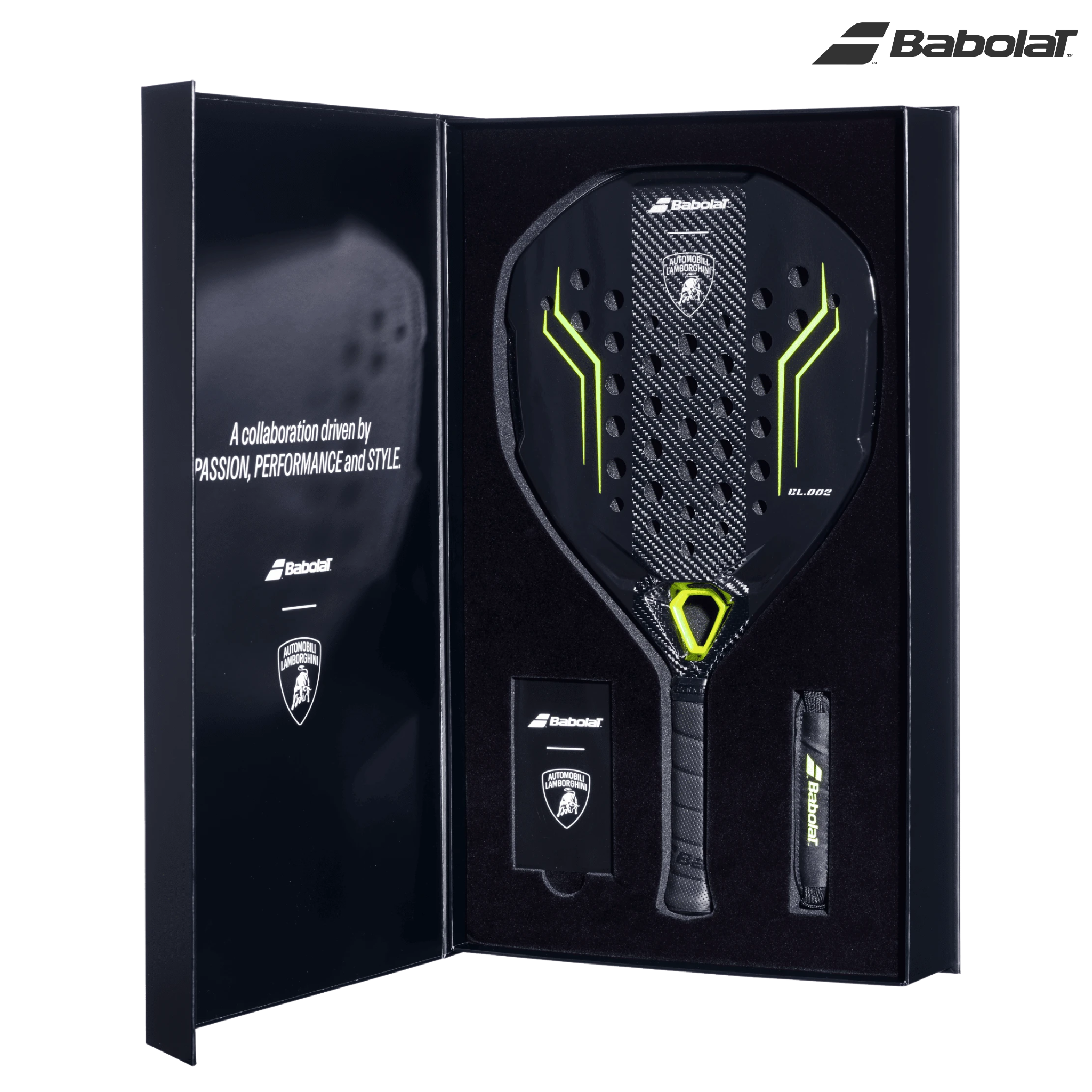 Babolat x Lamborghini BL002 Black | Padel Racket