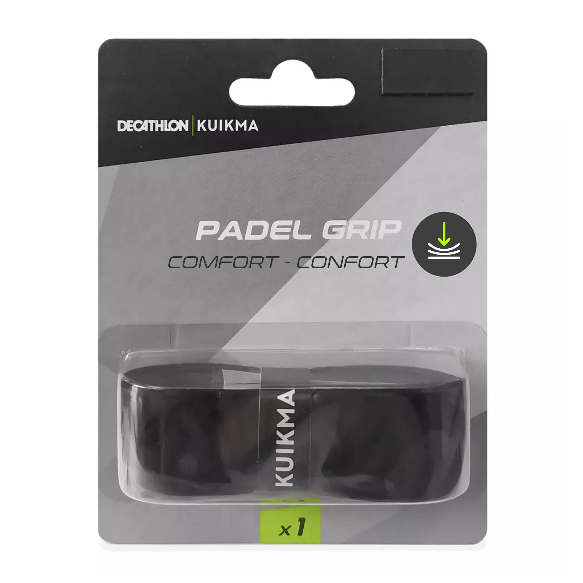 Padel comfort grip zwart