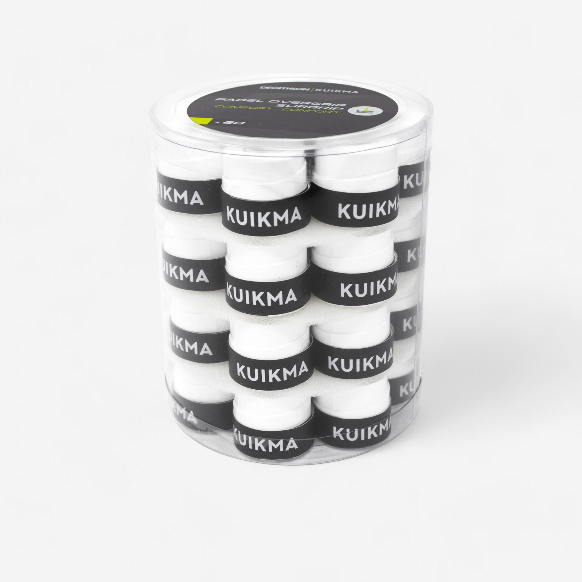Padel overgrip comfort wit x28
