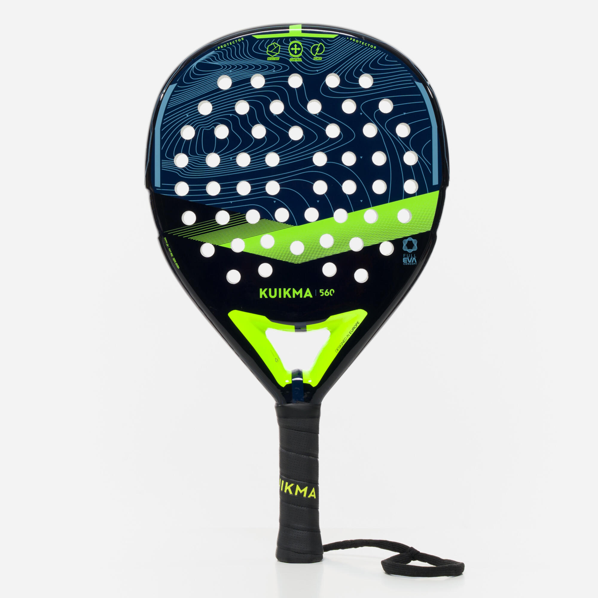 Padel racket pr 560 blauw/geel