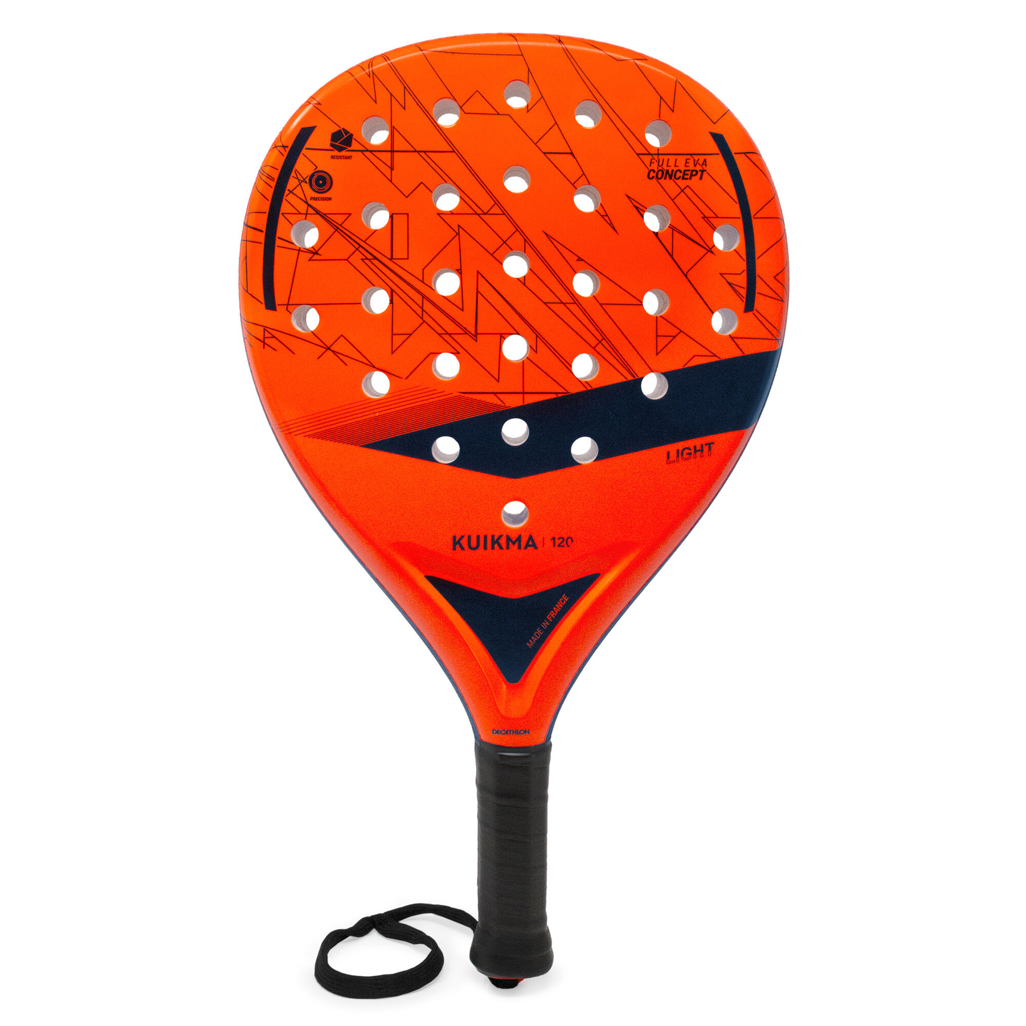 Padelracket voor kinderen pr 120 light oranje