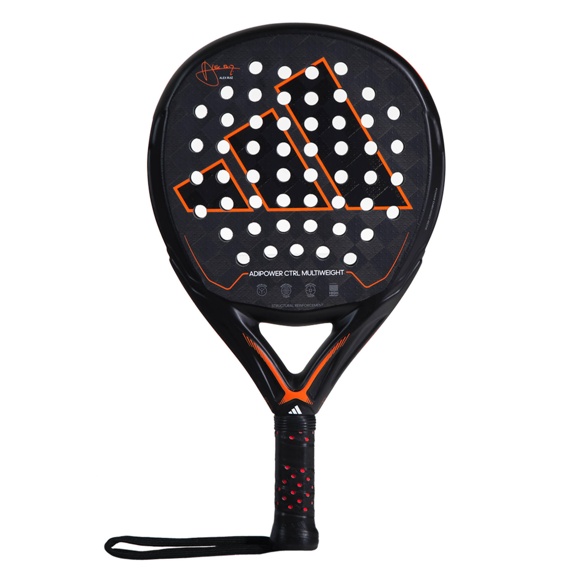 Padelracket voor volwassenen adipower multiweight ctrl 3.2 alex ruiz