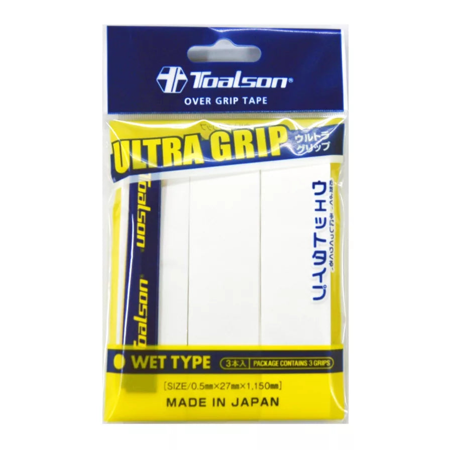 Toalson padel overgrip "sticky" wit