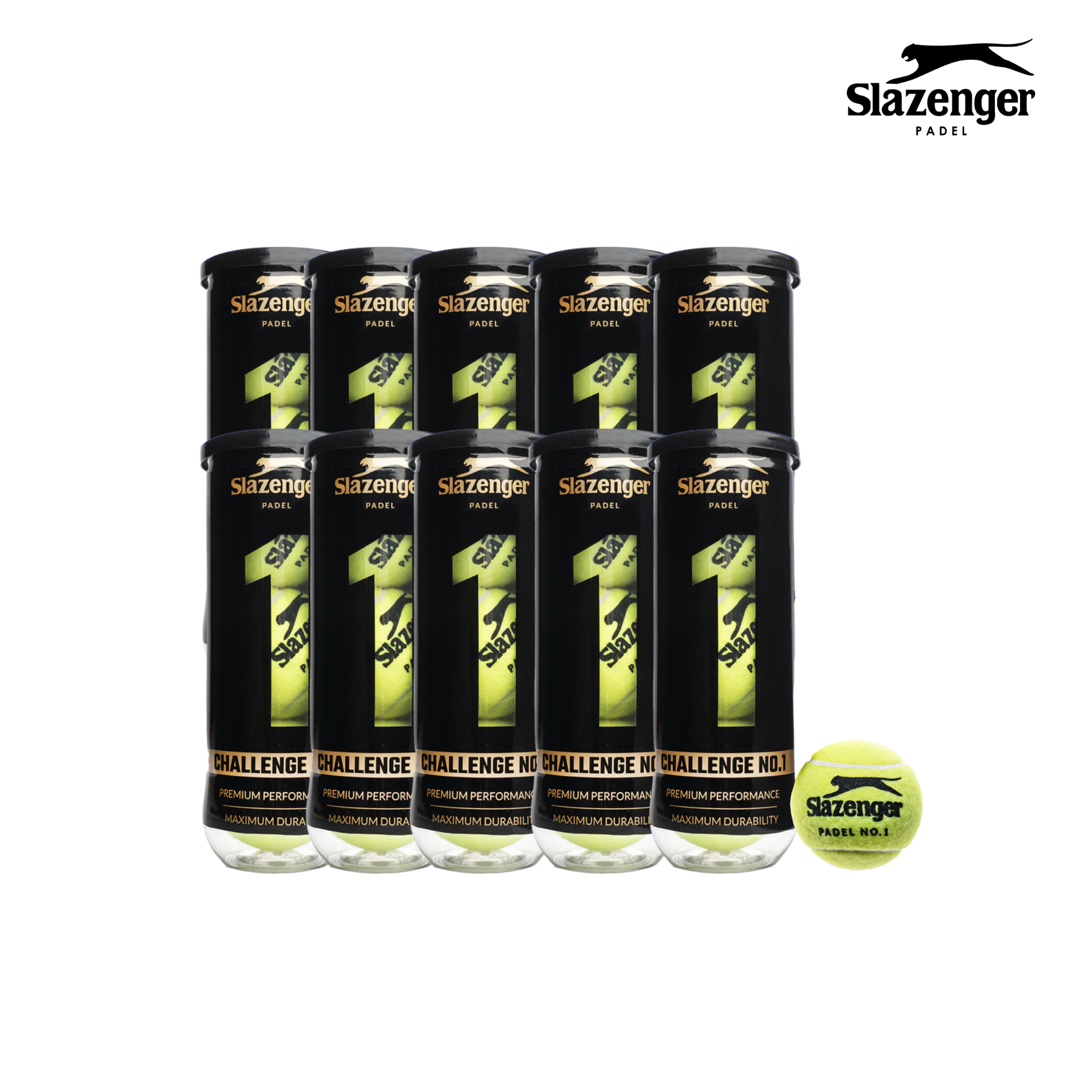 Slazenger Padel Balls 10pcs | Padel Balls