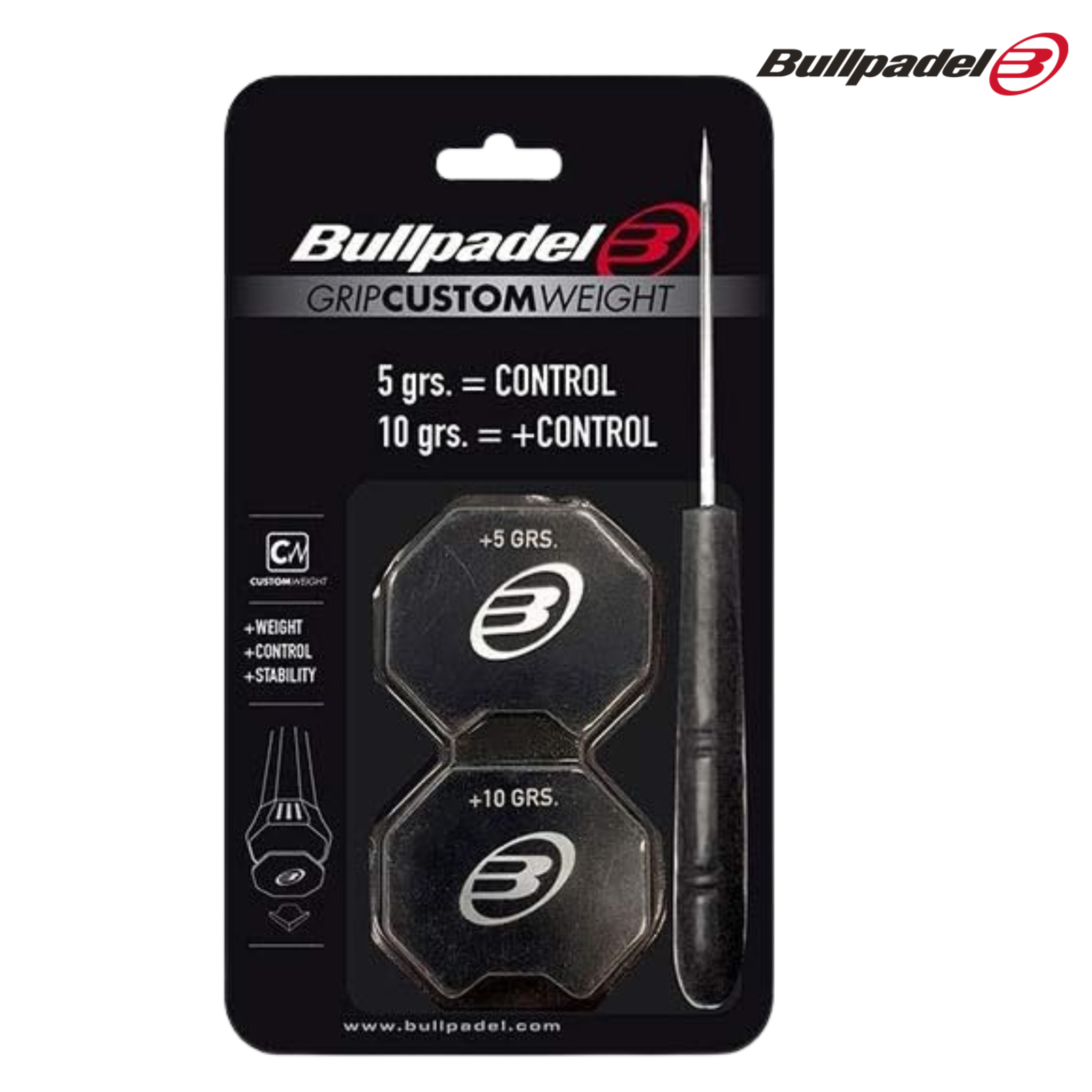 Bullpadel Grip Custom Weight