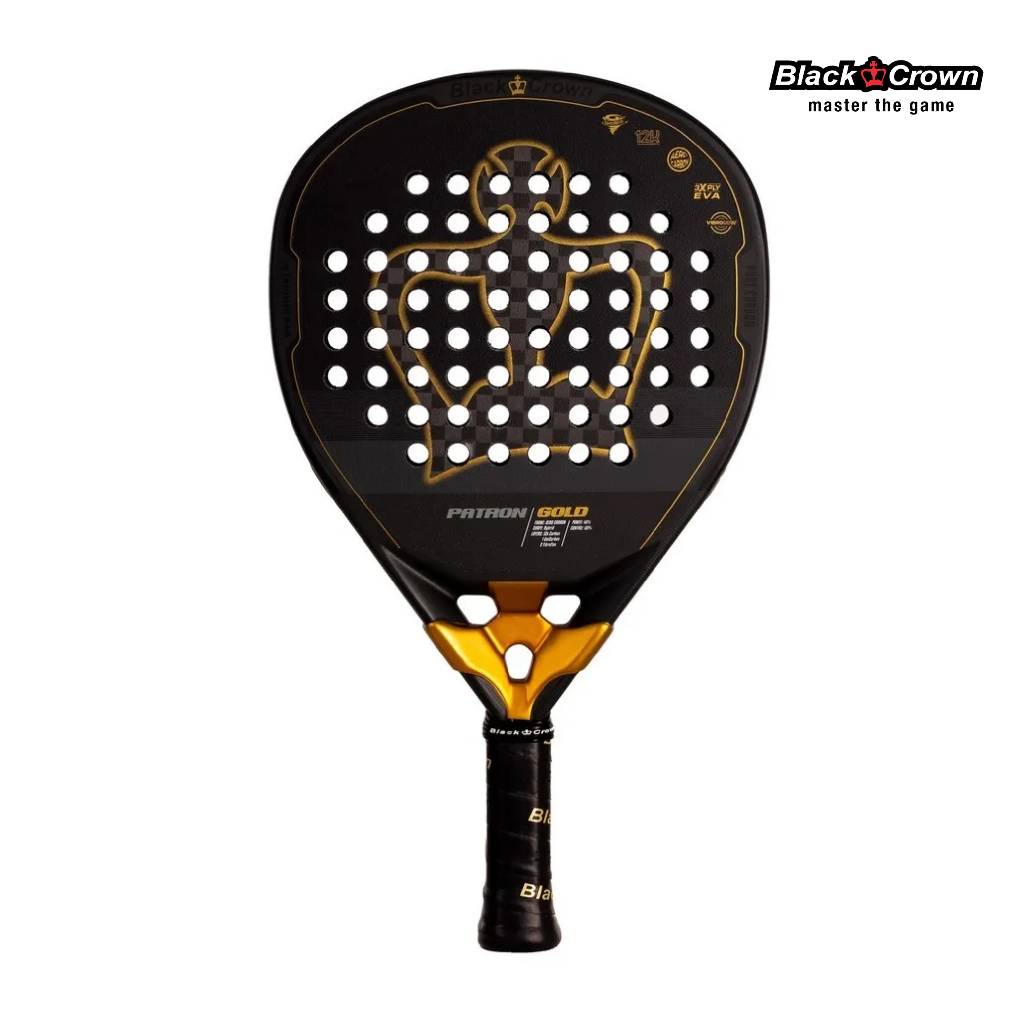 Black Crown Patron Gold | Padel Racket