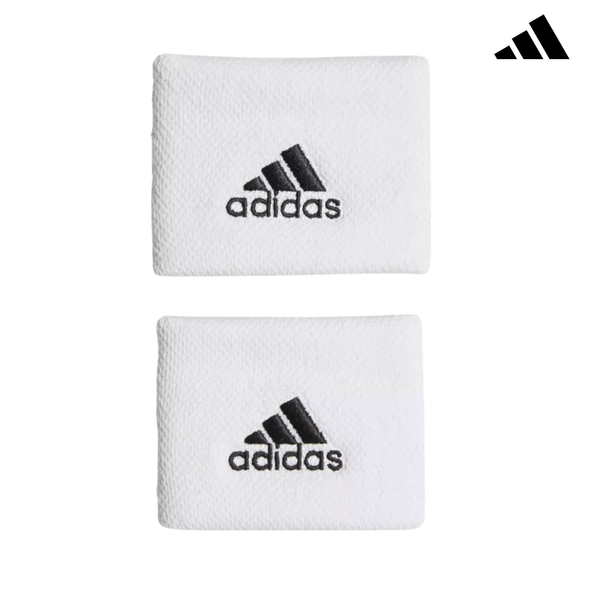 Adidas Padel Writsband White or Black 2pcs