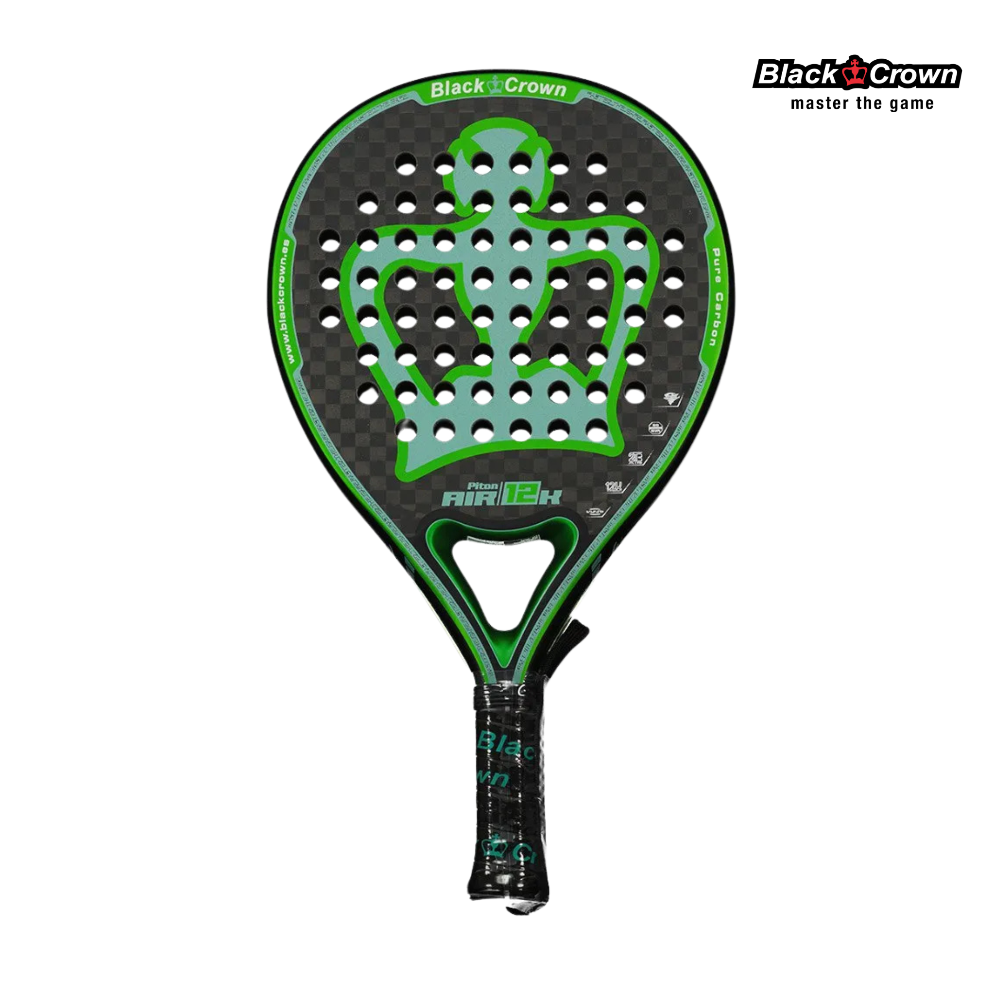 Black Crown Piton Air 12k | Padel Racket