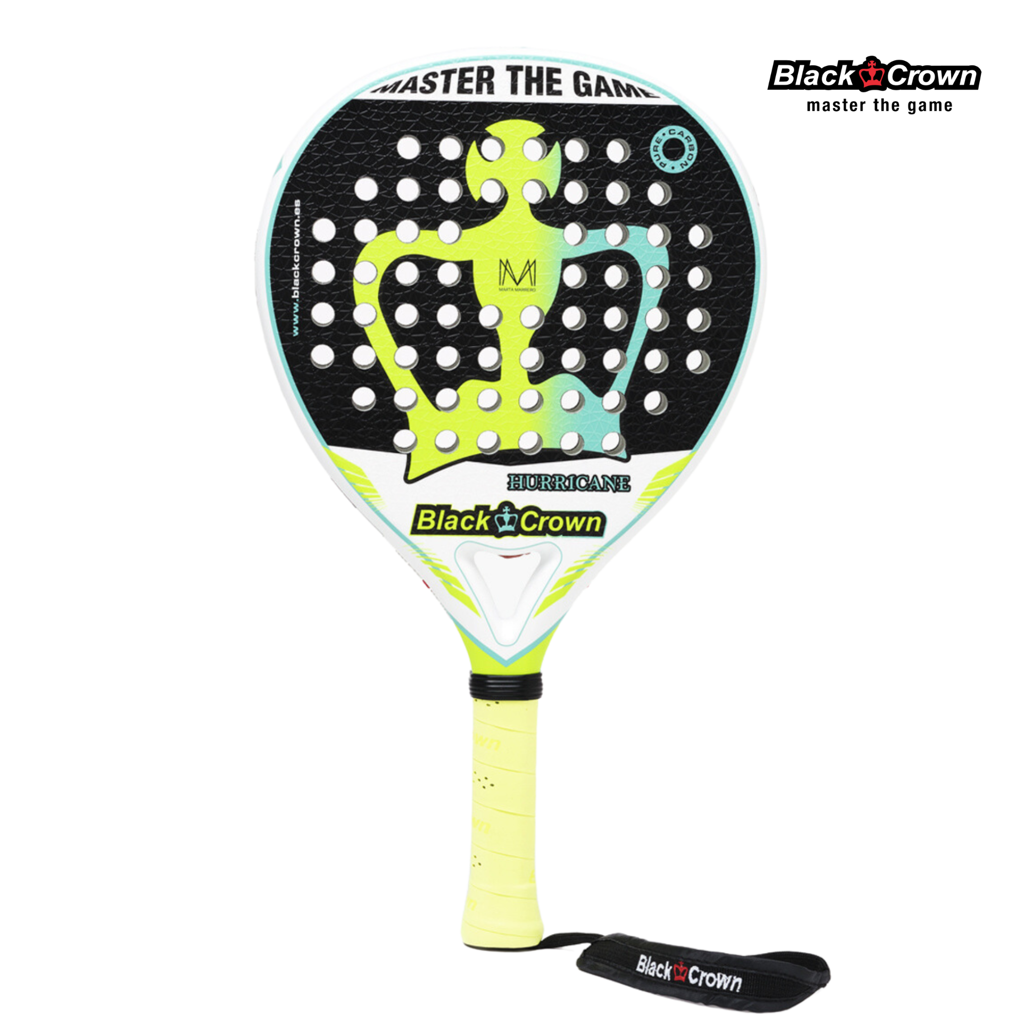 Black Crown Hurricane | Padel Racket