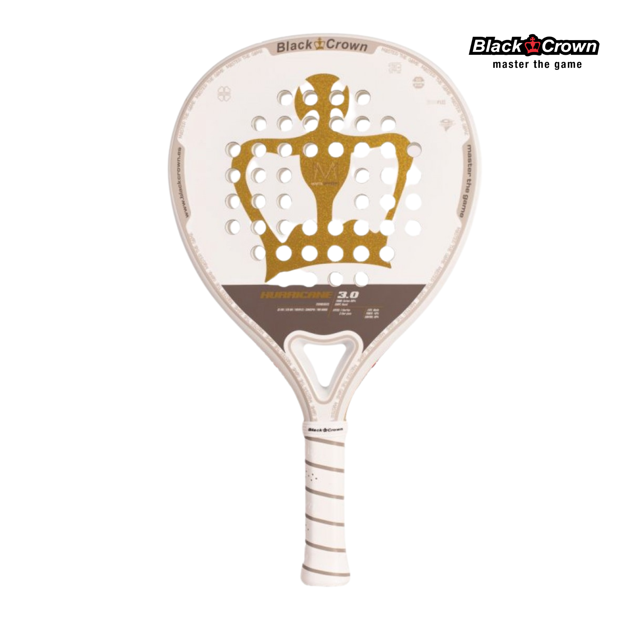 Black Crown Hurricane 3.0 | Padel Racket