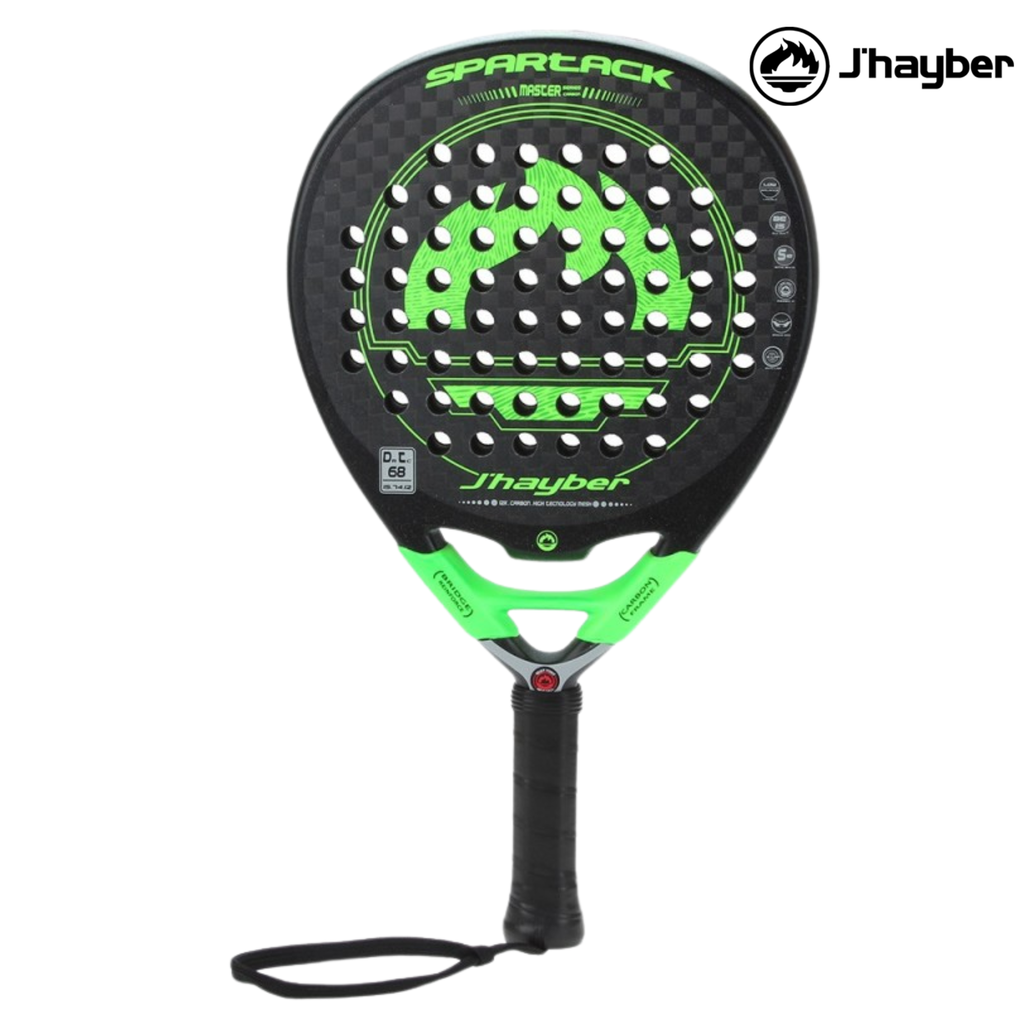 J'hayber Spartack Verde | Padel Racket