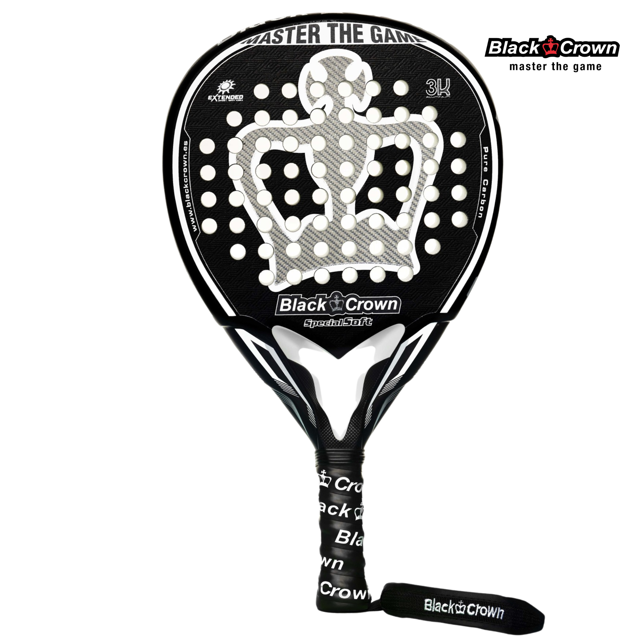 Black Crown Special Soft | Padel Racket