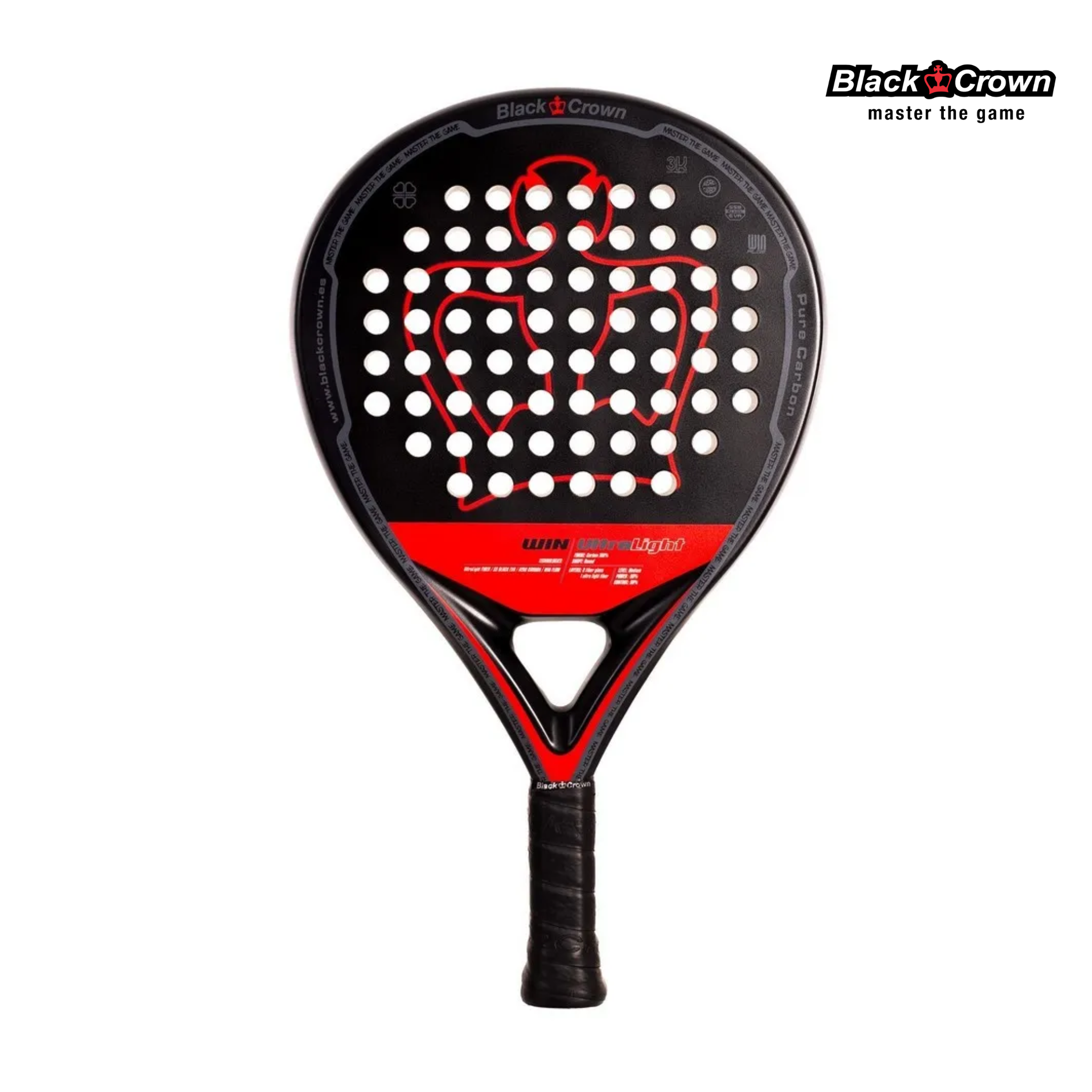 Black Crown Win Ultra Light | Padel Racket